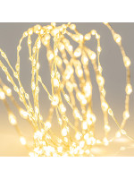 ΣΕΙΡΑ, 300 MINI LED, ΜΕΤΑΣΧΗΜΑΤΙΣΤΗ, ΤΗΛΕΧΕΙΡΙΣΤΗΡΙΟ (ON/OFF, TIMER, DIMMER), ΑΣΗΜΙ ΧΑΛΚΙΝΟ ΚΑΛΩΔΙΟ, ΘΕΡΜΟ ΛΕΥΚΟ LED ANA 1,5cm, ΠΡΟΕΚΤΑΣΗ ΠΑΡΟΧΗΣ 3m, ΙΡ44