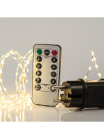 ΣΕΙΡΑ, 300 MINI LED, ΜΕΤΑΣΧΗΜΑΤΙΣΤΗ, ΤΗΛΕΧΕΙΡΙΣΤΗΡΙΟ (ON/OFF, TIMER, DIMMER), ΑΣΗΜΙ ΧΑΛΚΙΝΟ ΚΑΛΩΔΙΟ, ΘΕΡΜΟ ΛΕΥΚΟ LED ANA 1,5cm, ΠΡΟΕΚΤΑΣΗ ΠΑΡΟΧΗΣ 3m, ΙΡ44