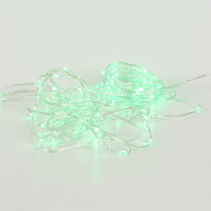 ΣΕΙΡΑ, 100 SMART MINI LED, USB, ΔΙΑΧΕΙΡΙΣΗ ΜΕΣΩ ΕΦΑΡΜΟΓΗΣ, ΤΗΛΕΧΕΙΡΙΣΤΗΡΙΟ, ΔΙΑΦΑΝΟ ΠΛΑΚΕ ΧΑΛΚΙΝΟ ΚΑΛΩΔΙΟ, RGB LED ΑΝΑ 10cm, ΠΡΟΕΚΤΑΣΗ ΠΑΡΟΧΗΣ 2m, IP20