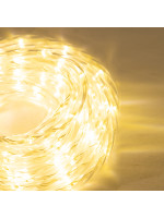 SMD LED ΦΩΤΟΣΩΛΗΝΑ 10m, ΜΟΝΟΚΑΝΑΛΗ, 31V ΜΕΤΑΣΧΗΜΑΤΙΣΤΗ, 8 ΠΡΟΓΡΑΜΜΑΤΑ & ΜΝΗΜΗ, ΘΕΡΜΟ ΛΕΥΚΟ LED, 20 LED/m, ΠΡΟΕΚΤΑΣΗ ΠΑΡΟΧΗΣ 3m, IP44