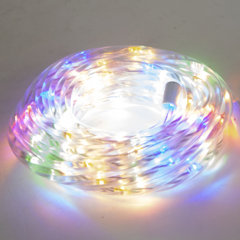 SMD LED ΦΩΤΟΣΩΛΗΝΑ 18m, ΜΟΝΟΚΑΝΑΛΗ, 31V ΜΕΤΑΣΧΗΜΑΤΙΣΤΗ, 8 ΠΡΟΓΡΑΜΜΑΤΑ & ΜΝΗΜΗ, ΘΕΡΜΟ ΛΕΥΚΟ LED, 20 LED/m, ΠΡΟΕΚΤΑΣΗ ΠΑΡΟΧΗΣ 3m, IP44