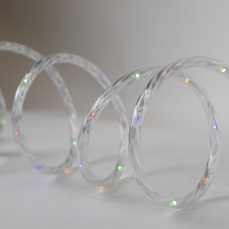 SMD LED ΦΩΤΟΣΩΛΗΝΑ 6m, ΜΟΝΟΚΑΝΑΛΗ, ΗΛΙΑΚΟ ΠΑΝΕΛ ΜΕ ΑΙΣΘΗΤΗΡΑ ΦΩΤΟΣ, ΠΟΛΥΧΡΩΜΟ LED, 20 LED/m, ΠΡΟΕΚΤΑΣΗ ΠΑΡΟΧΗΣ 2m, IP44