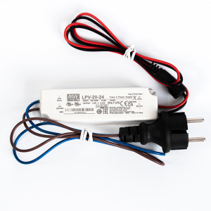 ΑΝΤΑΠΤΟΡΑΣ 35W IP65, 1 ΚΑΡΦΑΚΙ ΓΙΑ ΠΑΡΟΧΗ ΦΩΤΟΣΩΛΗΝΑ 24V, 1 PIN ΣΥΝΔΕΣΗΣ, 1 ΤΑΠΑ, 3 ΘΕΡΜΟΣΥΣΤΕΛΛΟΜΕΝΑ, 1 ΚΟΛΛΑ, ΠΡΟΕΚΤΑΣΗ ΠΑΡΟΧΗΣ IP44