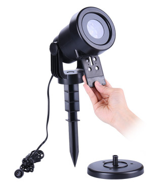 ΠΡΟΤΖΕΚΤΟΡΑΣ LED, ΜΕ ΠΡΟΓΡΑΜΜΑ, 6 ΚΑΡΤΕΣ ΕΓΧΡΩΜΑ ΣΧΕΔΙΑ, 10,3x13,3x33,50cm, IP44