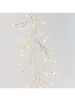 ΦΩΤΙΖΟΜΕΝΟ ΚΛΑΔΙ ΜΕ ΚΡΥΣΤΑΛΛΑΚΙΑ, 60 ΘΕΡΜΑ ΛΕΥΚΑ LED, ΣΑΜΠΑΝΙ, ΜΠΑΤΑΡΙΑΣ, ΜΕ TIMER, 150cm