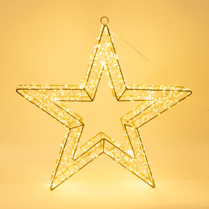 ΑΣΤΕΡΙ ΦΩΤΙΖΟΜΕΝΟ 50cm, 1200 LED, 31V ΜΕΤΑΣΧΗΜΑΤΙΣΤΗ, TIMER, ΜΠΡΟΝΖΕ ΜΕΤΑΛΛΙΚΟΣ ΣΚΕΛΕΤΟΣ, ΜΠΡΟΝΖΕ ΧΑΛΚΙΝΟ ΚΑΛΩΔΙΟ, ΘΕΡΜΟ LED, ΠΡΟΕΚΤΑΣΗ ΠΑΡΟΧΗΣ 5m, IP44