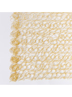 ΦΡΑΧΤΗΣ PVC, ΧΡΥΣΟΣ ΜΕ GLITTER, 1x10cm (ΤΙΜΗ ΑΝΑ ΜΕΤΡΟ)