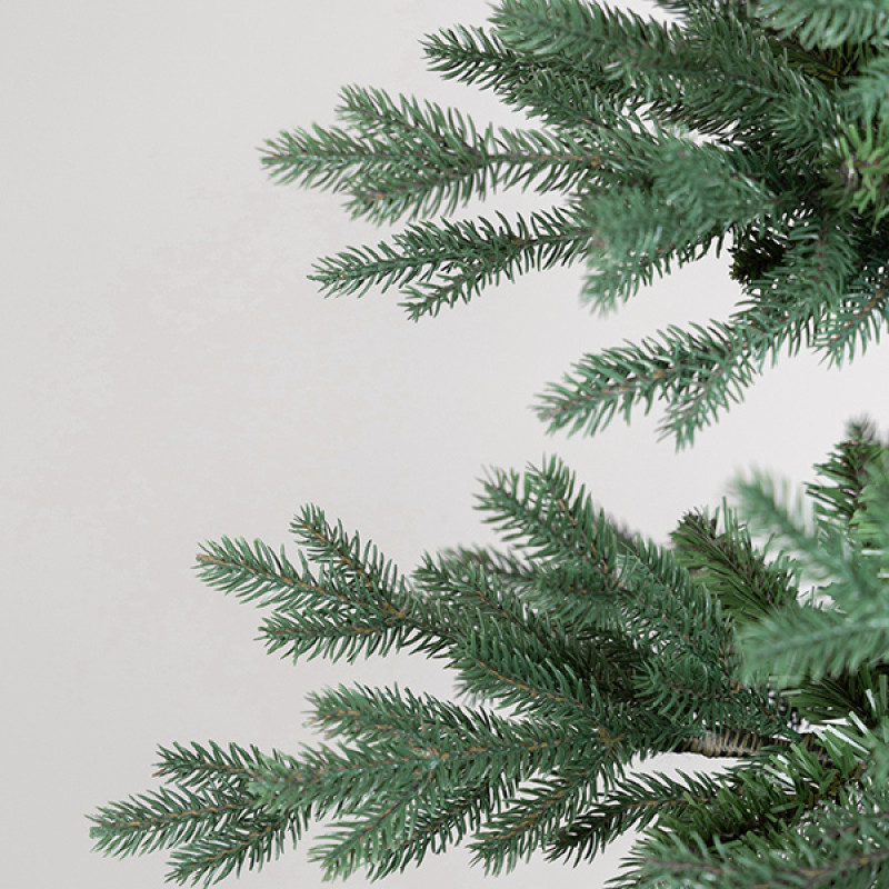 ΔΕΝΤΡΟ ΔΑΝΙΑ, PE KAI PVC, ΜΕ ΞΥΛΙΝΟ ΚΟΡΜΟ ΣΤΗ ΒΑΣΗ, 210cm