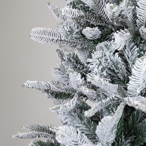 ΔΕΝΤΡΟ ΕΛΑΤΟ ΧΙΟΝΙΣΜΕΝΟ, ΕΛΒΕΤΙΑ, ΜΕ ΞΥΛΙΝΟ ΚΟΡΜΟ ΣΤΗ ΒΑΣΗ, 210cm