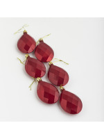 ΠΛΑΣΤΙΚΑ ΔΙΑΜΑΝΤΙΑ, ΚΟΚΚΙΝΑ, ΣΕΤ 6 ΤΜΧ, 8cm