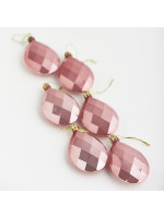 ΠΛΑΣΤΙΚΑ ΔΙΑΜΑΝΤΙΑ, ΡΟΖ ΧΡΥΣΟ, ΣΕΤ 6 ΤΜΧ, 8cm