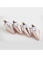 ΠΑΓΩΤΟ ΠΛΑΣΤΙΚΟ, ΣΕΤ 4 ΤΜΧ, 2 ΡΟΖ ΜΑΤ, 2 ΡΟΖ ΓΥΑΛΙΣΤΕΡΟ, 10*5cm