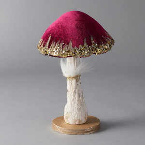 ΒΕΛΟΥΔΙΝΟ ΜΑΝΙΤΑΡΙ ΚΟΚΚΙΝΟ, 16x16x23cm