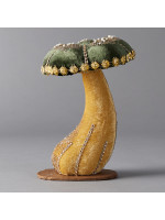 ΒΕΛΟΥΔΙΝΟ ΜΑΝΙΤΑΡΙ, ΠΡΑΣΙΝΟ, ΜΕ ΓΚΛΙΤΕΡ, 15x15x23cm