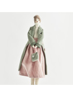 ΚΥΡΙΑ ΜΕ ΜΕΝΤΑ-ΡΟΖ ΦΟΡΕΜΑ, 15x49cm