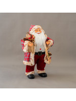 ΑΓΙΟΣ ΒΑΣΙΛΗΣ, ΚΟΚΚΙΝΟ ΚΑΡΟ, ΜΕ ΣΑΚΟ, 80cm