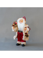 ΑΓΙΟΣ ΒΑΣΙΛΗΣ, ΚΟΚΚΙΝΟ ΚΑΡΟ, ΜΕ ΣΑΚΟ, 40cm