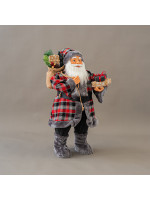 ΑΓΙΟΣ ΒΑΣΙΛΗΣ, ΣΚΟΥΡΟ ΓΚΡΙ, ΜΕ ΔΩΡΑ, 80cm