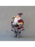 ΑΓΙΟΣ ΒΑΣΙΛΗΣ, ΣΚΟΥΡΟ ΓΚΡΙ, ΜΕ ΔΩΡΑ, 40cm