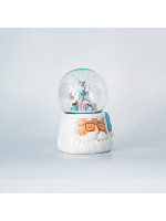 ΧΙΟΝΟΜΠΑΛΑ, ΑΓΙΟΣ ΒΑΣΙΛΗΣ, ΜΕ ΚΟΥΝΙΣΤΟ ΑΛΟΓΑΚΙ ΣΤΟ ΕΣΩΤΕΡΙΚΟ ΤΗΣ, 15cm