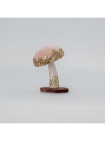 ΒΕΛΟΥΔΙΝΟ ΜΑΝΙΤΑΡΙ, ΣΟΜΟΝ, ΜΕ ΧΡΥΣΟ ΓΚΛΙΤΕΡ, 7x13cm