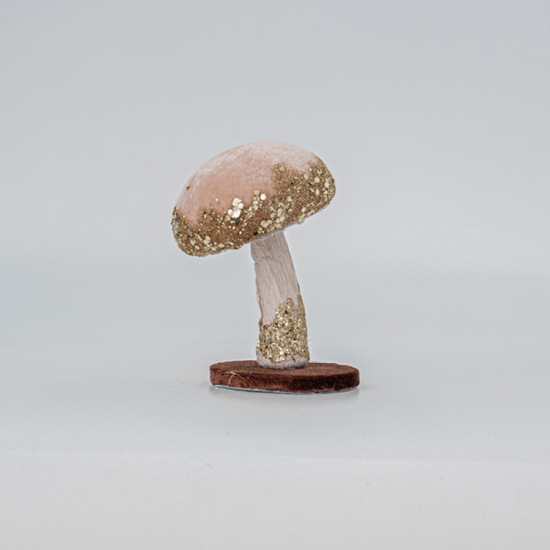 ΒΕΛΟΥΔΙΝΟ ΜΑΝΙΤΑΡΙ, ΣΟΜΟΝ, ΜΕ ΧΡΥΣΟ ΓΚΛΙΤΕΡ, 7x13cm