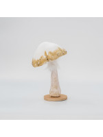 ΒΕΛΟΥΔΙΝΟ ΜΑΝΙΤΑΡΙ, ΛΕΥΚΟ, 16x26cm