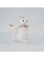 ΒΕΛΟΥΔΙΝΗ ΚΥΡΙΑ ΣΚΙΟΥΡΟΣ, ΛΕΥΚΗ, 15x14x27cm