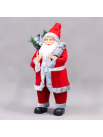 ΑΓΙΟΣ ΒΑΣΙΛΗΣ ΚΟΚΚΙΝΟΣ, ΜΕ ΓΚΡΙ ΓΟΥΝΑΚΙ, 80cm