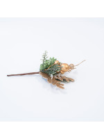 ΠΙΚΑΚΙ ΜΕ ΦΥΛΛΑ ΤΑΡΑΝΔΟ ΚΑΙ ΣΑΜΠΑΝΙ ΔΙΑΚΟΣΜΗΤΙΚΑ, 25cm