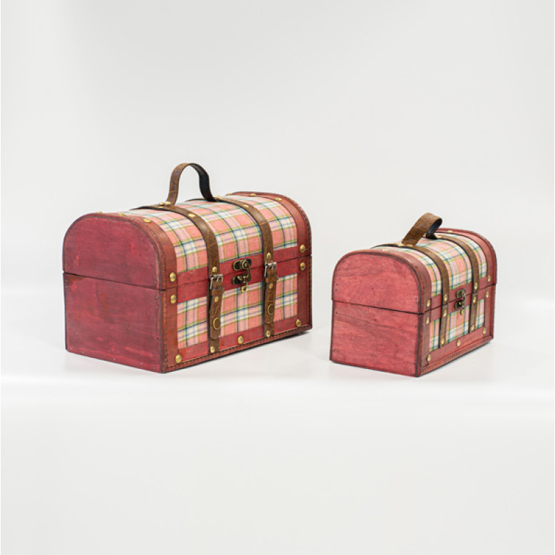 ΥΦΑΣΜΑΤΙΝΗ ΒΑΛΙΤΣΑ, ΡΟΖ ΚΑΡΟ, ΣΕΤ 2 ΤΜΧ, 30x18x19cm ΚΑΙ 24x13x15,3cm