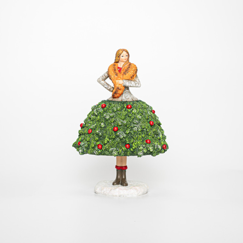 ΧΟΡΕΥΤΡΙΕΣ, ΠΟΛΥΡΕΖΙΝ, 2 ΣΧΕΔΙΑ, 15x13x22,50cm