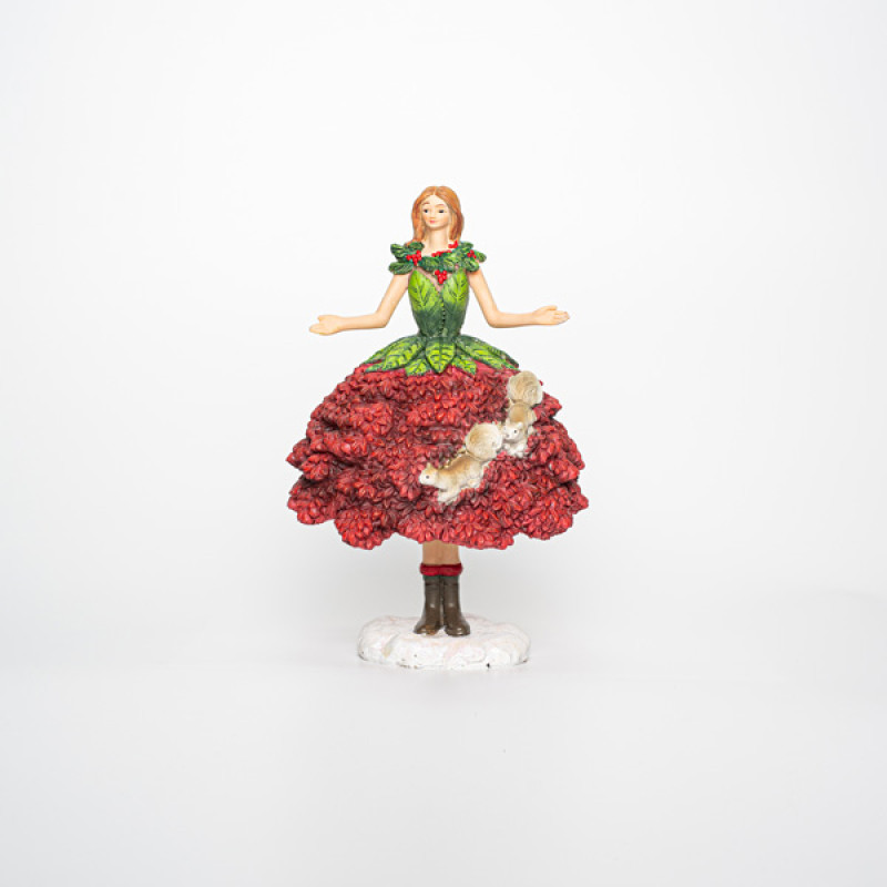 ΧΟΡΕΥΤΡΙΕΣ, ΠΟΛΥΡΕΖΙΝ, 2 ΣΧΕΔΙΑ, 15x13x22,50cm