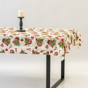 ΤΡΑΠΕΖΟΜΑΝΤΗΛΟ ΜΕ ΧΡΙΣΤΟΥΓΕΝΝΙΑΤΙΚΑ ΣΧΕΔΙΑ 140x180cm