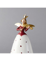 ΠΟΛΥΡΕΖΙΝ ΚΟΚΚΙΝΟ ΑΓΓΕΛΑΚΙ, 2 ΣΧΕΔΙΑ, 11,50x8,5x18cm