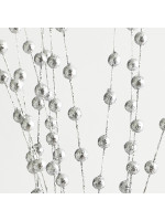 ΚΛΑΔΙ, ΑΣΗΜΙ, ΜΕ ΓΚΛΙΤΕΡ ΠΕΡΛΕΣ, 150cm