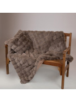 ΓΟΥΝΙΝΗ ΔΙΑΚΟΣΜΗΤΙΚΗ ΚΟΥΒΕΡΤΑ ΚΑΝΑΠΕ, ΜΑΛΑΚΗ, ΓΚΡΙ, 140x160cm