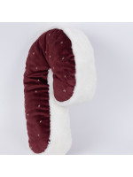 ΜΑΞΙΛΑΡΙ ΜΠΑΣΤΟΥΝΑΚΙ, ΜΠΟΡΝΤΟ ΒΕΛΟΥΔΟ ΜΕ ΧΡΥΣΑ ΑΣΤΕΡΑΚΙΑ, 6x30x45cm