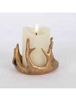 ΔΙΑΚΟΣΜΗΤΙΚΟ ΚΗΡΟΠΗΓΙΟ ΜΕ ΧΡΥΣΑ ΚΕΡΑΤΑ, 9.5x12cm