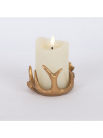 ΔΙΑΚΟΣΜΗΤΙΚΟ ΚΗΡΟΠΗΓΙΟ ΜΕ ΧΡΥΣΑ ΚΕΡΑΤΑ, 7x10cm