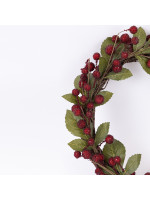 ΣΤΕΦΑΝΙ ΜΕ ΚΟΚΚΙΝΑ ΜΙΚΡΑ BERRIES , 50cm