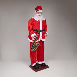 ΑΓΙΟΣ ΒΑΣΙΛΗΣ ΜΕ ΣΑΞΟΦΩΝΟ, ΜΕ ΜΟΥΣΙΚΗ ΚΑΙ ΚΙΝΗΣΗ, 180cm