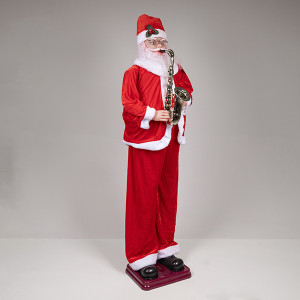 ΑΓΙΟΣ ΒΑΣΙΛΗΣ ΜΕ ΣΑΞΟΦΩΝΟ, ΜΕ ΜΟΥΣΙΚΗ ΚΑΙ ΚΙΝΗΣΗ, 150cm
