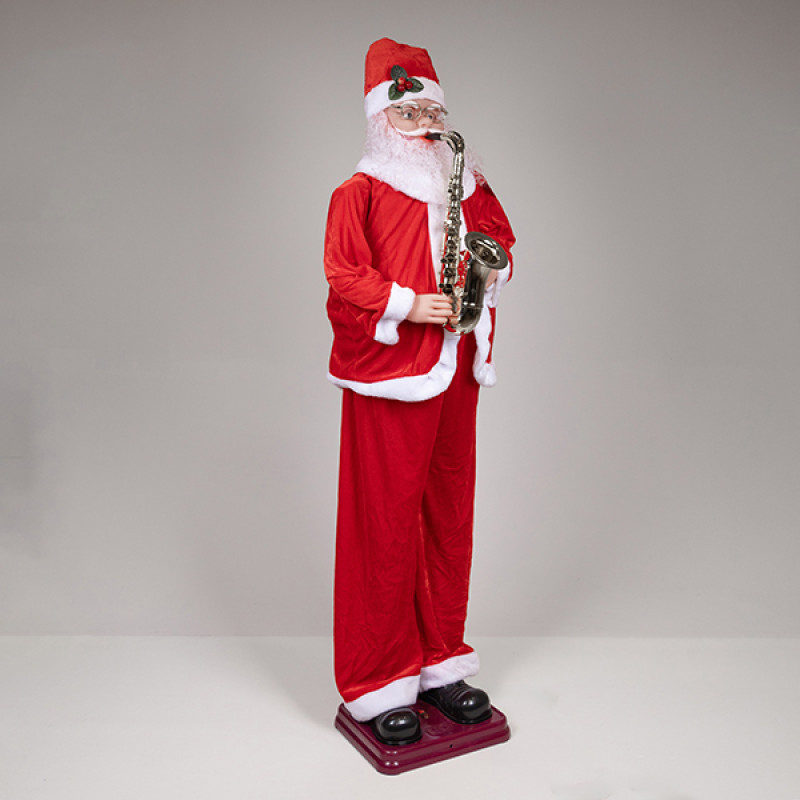 ΑΓΙΟΣ ΒΑΣΙΛΗΣ ΜΕ ΣΑΞΟΦΩΝΟ, ΜΕ ΜΟΥΣΙΚΗ ΚΑΙ ΚΙΝΗΣΗ, 150cm