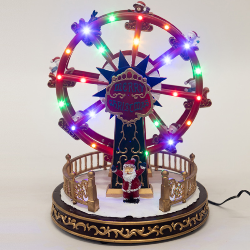 ΡΟΔΑ ΛΟΥΝΑ ΠΑΡΚ ΦΩΤΙΖΟΜΕΝΗ, ΜΟΥΣΙΚΗ ΚΑΙ ΚΙΝΗΣΗ, ΜΕ ΜΕΤΑΣΧΗΜΑΤΙΣΤΗ, 20,9Χ20,9Χ26,4cm