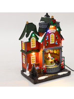 ΣΠΙΤΙ ΑΗ ΒΑΣΙΛΗ ΦΩΤΙΖΟΜΕΝΟ, ΜΟΥΣΙΚΗ ΚΑΙ ΚΙΝΗΣΗ, ΜΕ ΜΕΤΑΣΧΗΜΑΤΙΣΤΗ, 18,1Χ12,7Χ26,5cm