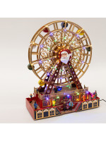 ΡΟΔΑ ΦΩΤΙΖΟΜΕΝΗ ΜΕ ΑΗ ΒΑΣΙΛΗ, ΜΟΥΣΙΚΗ ΚΑΙ ΚΙΝΗΣΗ, 38Χ17Χ48cm