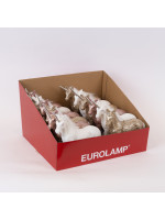 DISPLAY BOX, ΜΟΝΟΚΕΡΟΙ, ΛΕΥΚΟΣ, ΣΑΜΠΑΝΙ, ΡΟΖ, 15cm, 12PCS