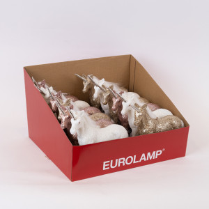 DISPLAY BOX, ΜΟΝΟΚΕΡΟΙ, ΛΕΥΚΟΣ, ΣΑΜΠΑΝΙ, ΡΟΖ, 15cm, 12PCS