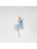 ΝΕΡΑΙΔΑ ΜΕ ΓΑΛΑΖΙΑ ΦΟΥΣΤΑ, 13,5cm